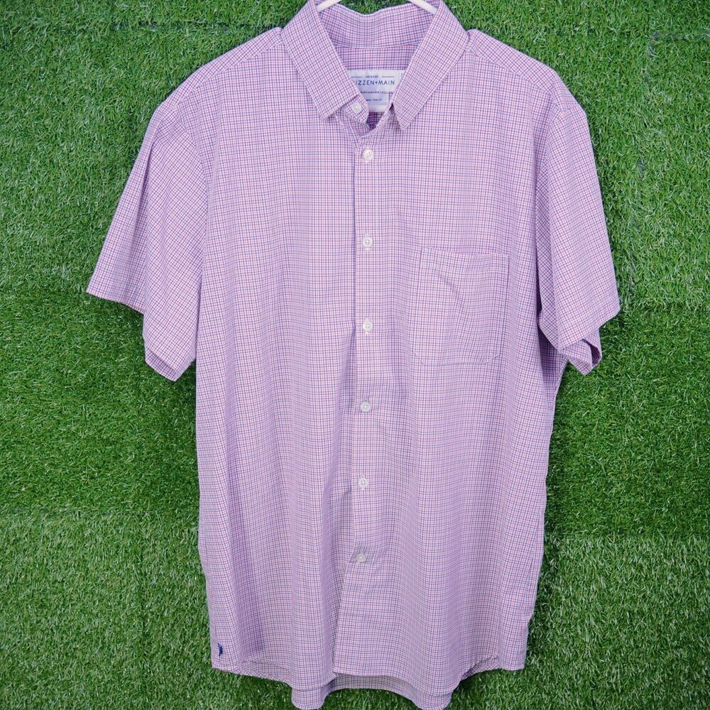 Mizzen+Main Leeward Collection Performance Shirt - Men's Size XXL Trim Fit